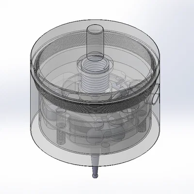 Đầu đo chạm 3 điểm phong cách Renishaw cho máy CNC với chuôi 6mm