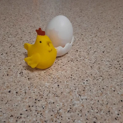 Đồ trang trí Lễ Phục sinh (Gà kèm trứng)