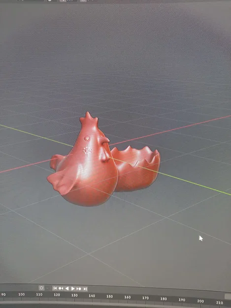 Đồ trang trí Lễ Phục sinh (Gà kèm trứng) - Image 4