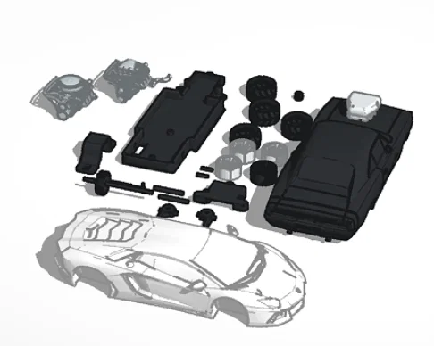Mini RC Auto: Tự thiết kế và in 3D xe đua điều khiển từ xa - Image 1