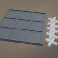 Bộ cờ Tic Tac Toe mini in 3D giải trí - Thumbnail 2