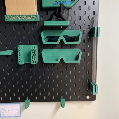 Skadis Glasses - Giá treo kính cho bảng lỗ IKEA Skadis