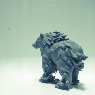 Mô hình tượng Ethereal Bear