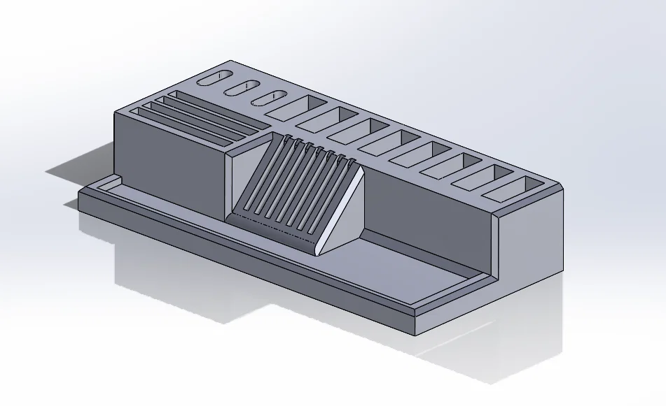 Khay đựng USB và thẻ SD đơn giản kèm ngăn chứa ốc vít - Image 2