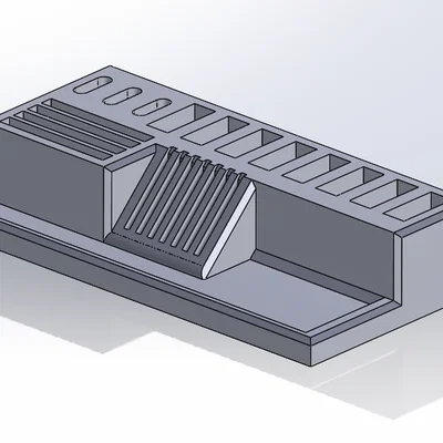 Khay đựng USB và thẻ SD đơn giản kèm ngăn chứa ốc vít