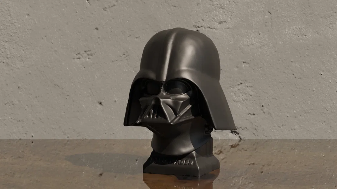 Mô hình tượng mũ bảo hiểm Darth Vader trang trí Star Wars cực đẹp - Image 1
