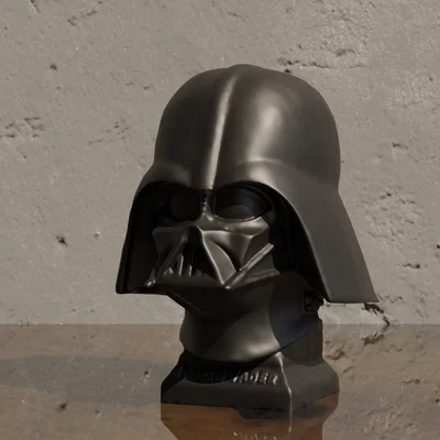 Mô hình tượng mũ bảo hiểm Darth Vader trang trí Star Wars cực đẹp