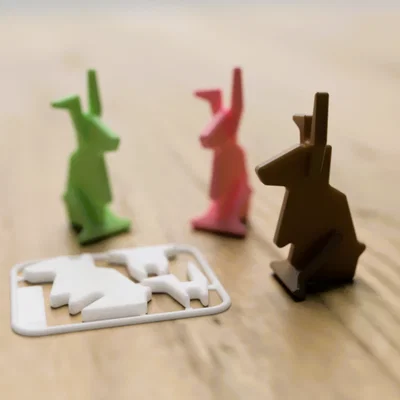 Mô hình Kit Card chú thỏ IKEA