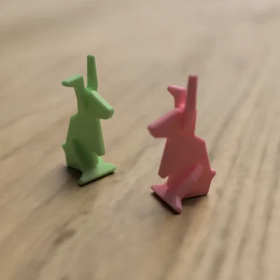 Mô hình Kit Card chú thỏ IKEA