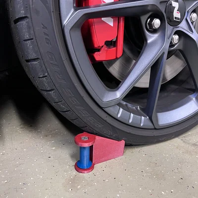 Bộ dẫn hướng dây vòi nước in 3D chống kẹt lốp xe