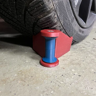 Bộ dẫn hướng dây vòi nước in 3D chống kẹt lốp xe