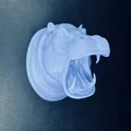 Móc treo chìa khóa và trang trí tường hình hà mã - Thumbnail 3