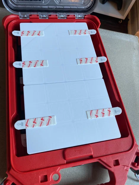 Miếng lót Gridfinity cho thùng Milwaukee Packout Low Profile Compact - Image 10