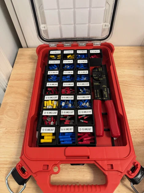 Miếng lót Gridfinity cho thùng Milwaukee Packout Low Profile Compact - Image 15