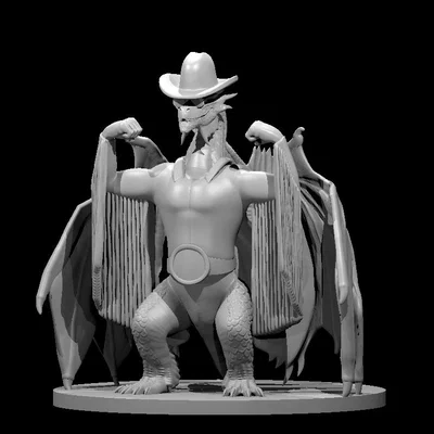 Mô hình Rồng Macho Man Randy Dragon