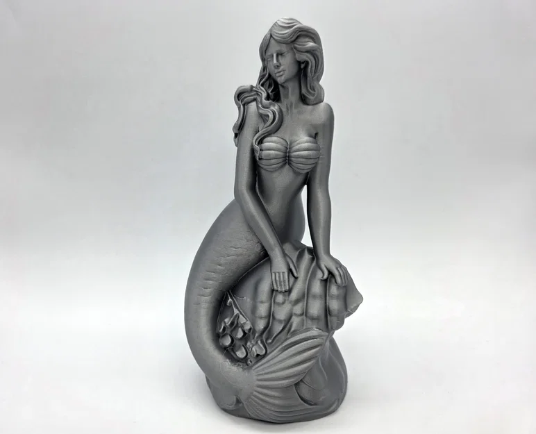 Tượng Nàng Tiên Cá Nghệ Thuật (Classic Mermaid) Trang Trí Để Bàn - Image 1
