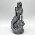 Tượng Nàng Tiên Cá Nghệ Thuật (Classic Mermaid) Trang Trí Để Bàn - Thumbnail 1