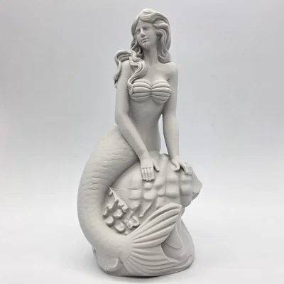 Tượng Nàng Tiên Cá Nghệ Thuật (Classic Mermaid) Trang Trí Để Bàn