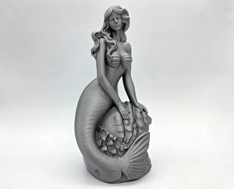 Tượng Nàng Tiên Cá Nghệ Thuật (Classic Mermaid) Trang Trí Để Bàn - Image 3