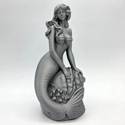 Tượng Nàng Tiên Cá Nghệ Thuật (Classic Mermaid) Trang Trí Để Bàn