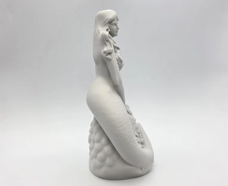 Tượng Nàng Tiên Cá Nghệ Thuật (Classic Mermaid) Trang Trí Để Bàn - Image 6