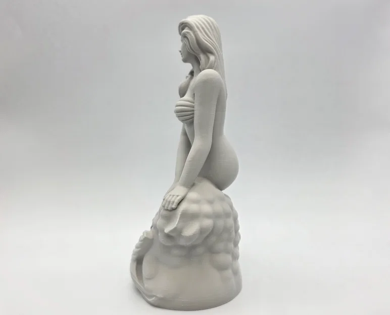 Tượng Nàng Tiên Cá Nghệ Thuật (Classic Mermaid) Trang Trí Để Bàn - Image 9