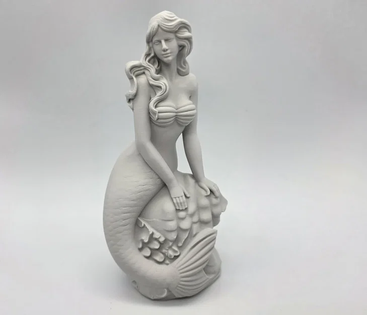 Tượng Nàng Tiên Cá Nghệ Thuật (Classic Mermaid) Trang Trí Để Bàn - Image 11