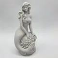 Tượng Nàng Tiên Cá Nghệ Thuật (Classic Mermaid) Trang Trí Để Bàn - Thumbnail 11