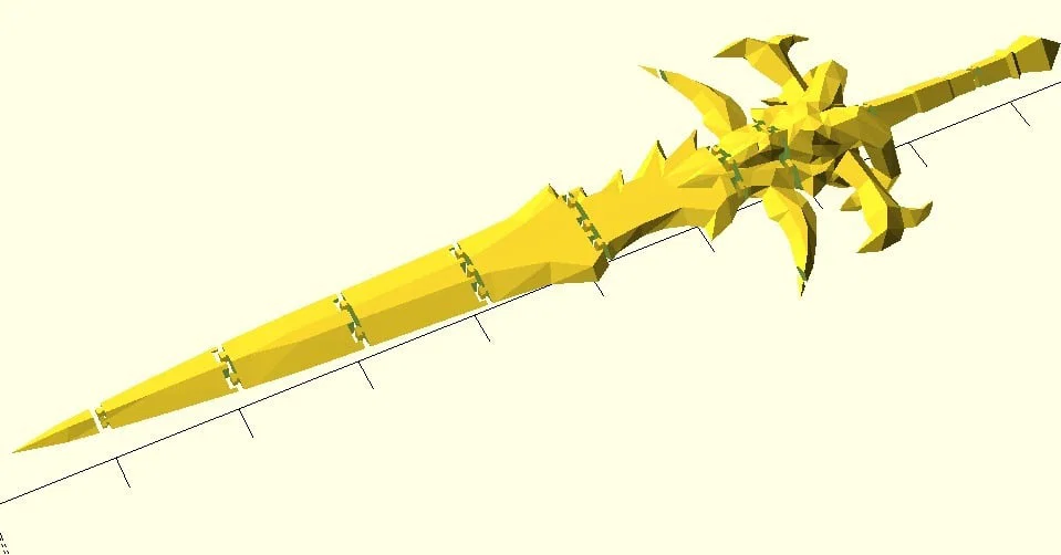 Mô hình Frostmourne đã được cắt nhỏ - Image 8