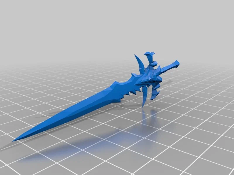 Mô hình Frostmourne đã được cắt nhỏ - Image 17