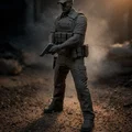 Mô hình nhân vật cảnh sát (Police Officer) sắc nét cho in 3D - Thumbnail 1