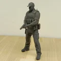 Mô hình nhân vật cảnh sát (Police Officer) sắc nét cho in 3D - Thumbnail 2