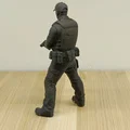 Mô hình nhân vật cảnh sát (Police Officer) sắc nét cho in 3D - Thumbnail 3