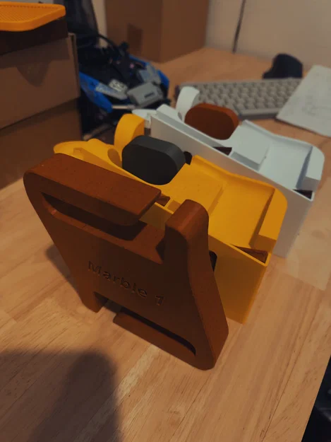 Bộ trò chơi đường đua bi cho hai người - 2 Player Marble Run - Image 8