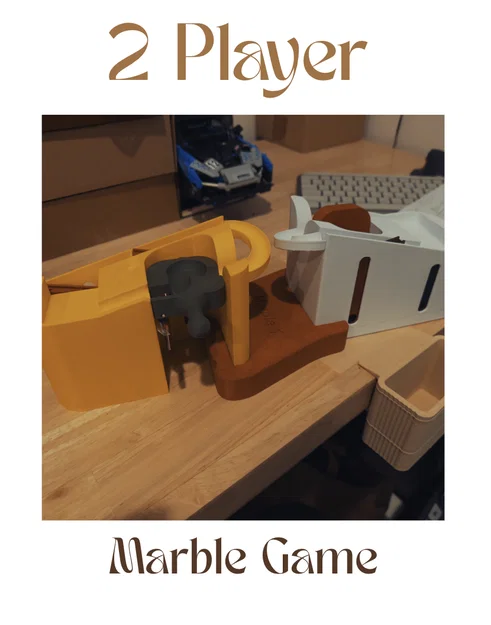 Bộ trò chơi đường đua bi cho hai người - 2 Player Marble Run - Image 10