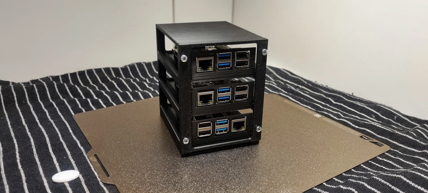 Giá đỡ Server nhỏ gọn cho Raspberry Pi 4/5 và Rock 4 - Image 1