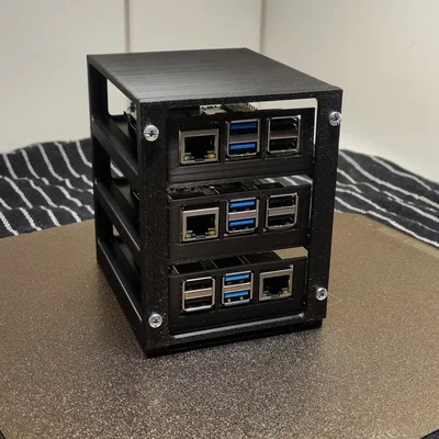 Giá đỡ Server nhỏ gọn cho Raspberry Pi 4/5 và Rock 4