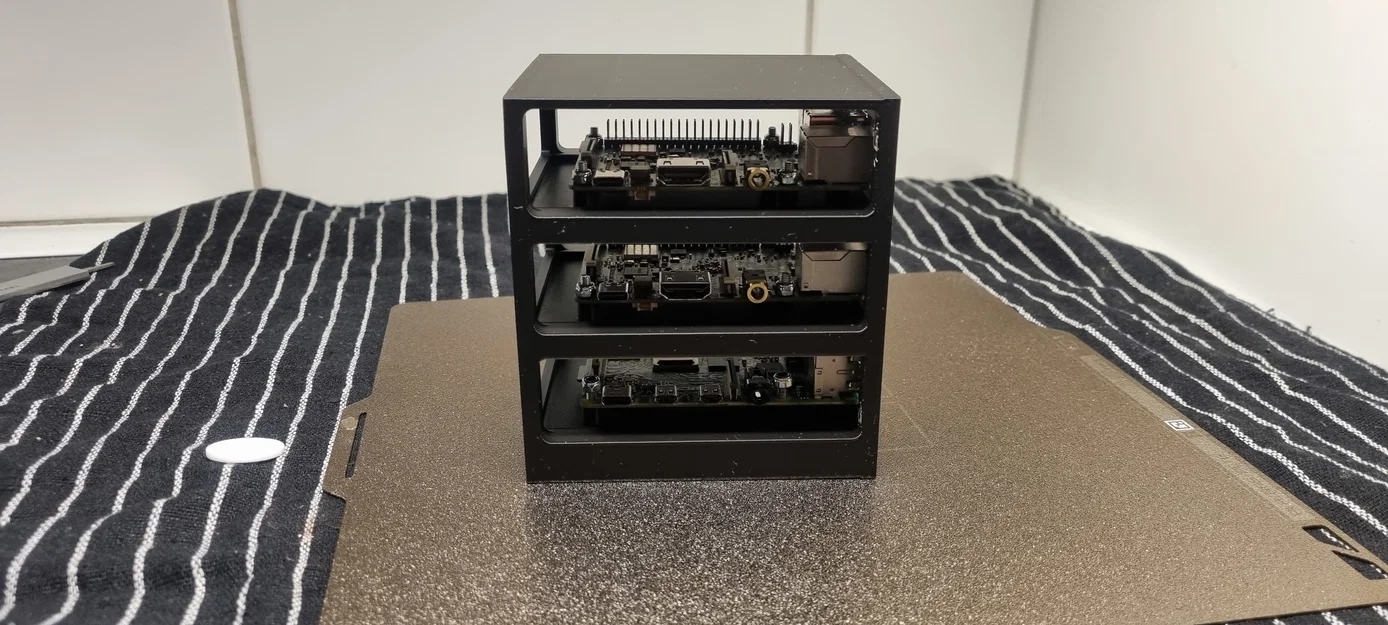 Giá đỡ Server nhỏ gọn cho Raspberry Pi 4/5 và Rock 4 - Image 3