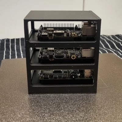 Giá đỡ Server nhỏ gọn cho Raspberry Pi 4/5 và Rock 4