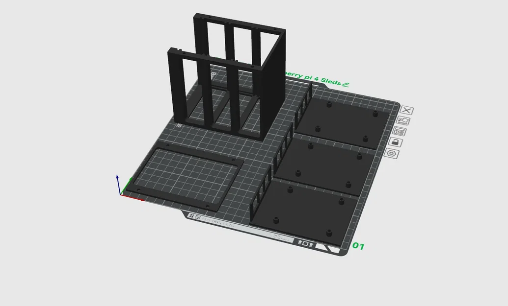 Giá đỡ Server nhỏ gọn cho Raspberry Pi 4/5 và Rock 4 - Image 9