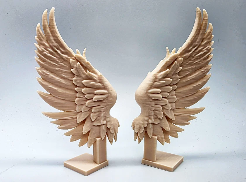 Mô hình đôi cánh thiên thần (Angel Wings) trang trí 3D tinh tế - Image 1
