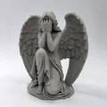 Mô hình tượng thiên thần quỳ khóc (Kneeling Weeping Angel Statue) - Thumbnail 3