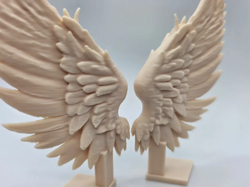 Mô hình đôi cánh thiên thần (Angel Wings) trang trí 3D tinh tế - Image 2