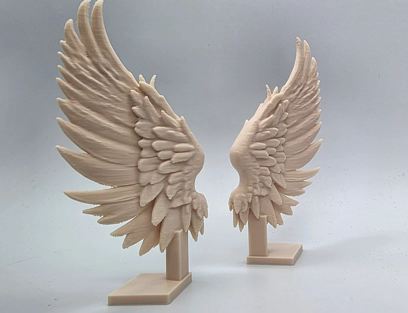 Mô hình đôi cánh thiên thần (Angel Wings) trang trí 3D tinh tế - Image 3