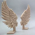 Mô hình đôi cánh thiên thần (Angel Wings) trang trí 3D tinh tế - Thumbnail 3