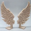 Mô hình đôi cánh thiên thần (Angel Wings) trang trí 3D tinh tế - Thumbnail 5
