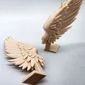 Mô hình đôi cánh thiên thần (Angel Wings) trang trí 3D tinh tế - Thumbnail 6