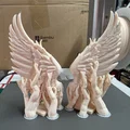 Mô hình đôi cánh thiên thần (Angel Wings) trang trí 3D tinh tế - Thumbnail 8