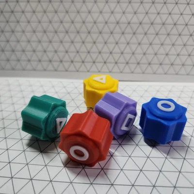 Mô hình Gonggi (공기) chuẩn xác trong Squid Game