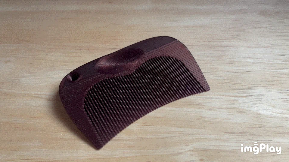Lược chải râu thiết kế công thái học mới nhất (Beard comb 3D) - Image 1
